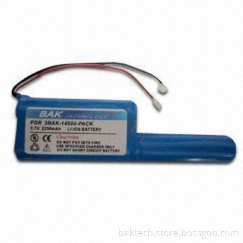 Customize Li-ion Battery Pack with 3.7V Voltage and 2,250mAh Capacity